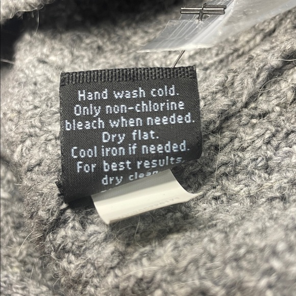 NWT Marc Anthony Heather Gray Zip-Up Knit Sweater - Picture 11 of 11